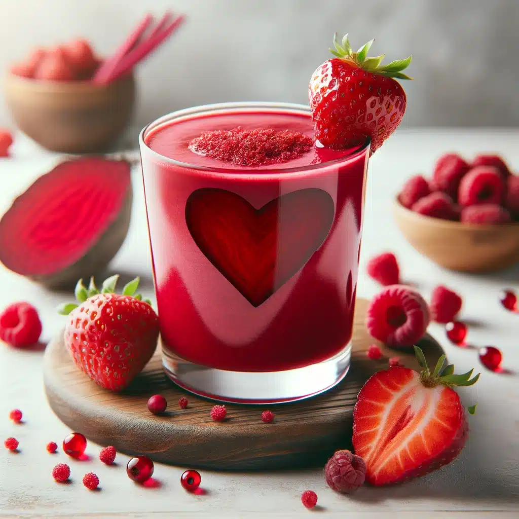 Batido Rojo (antioxidantes, corazón saludable)