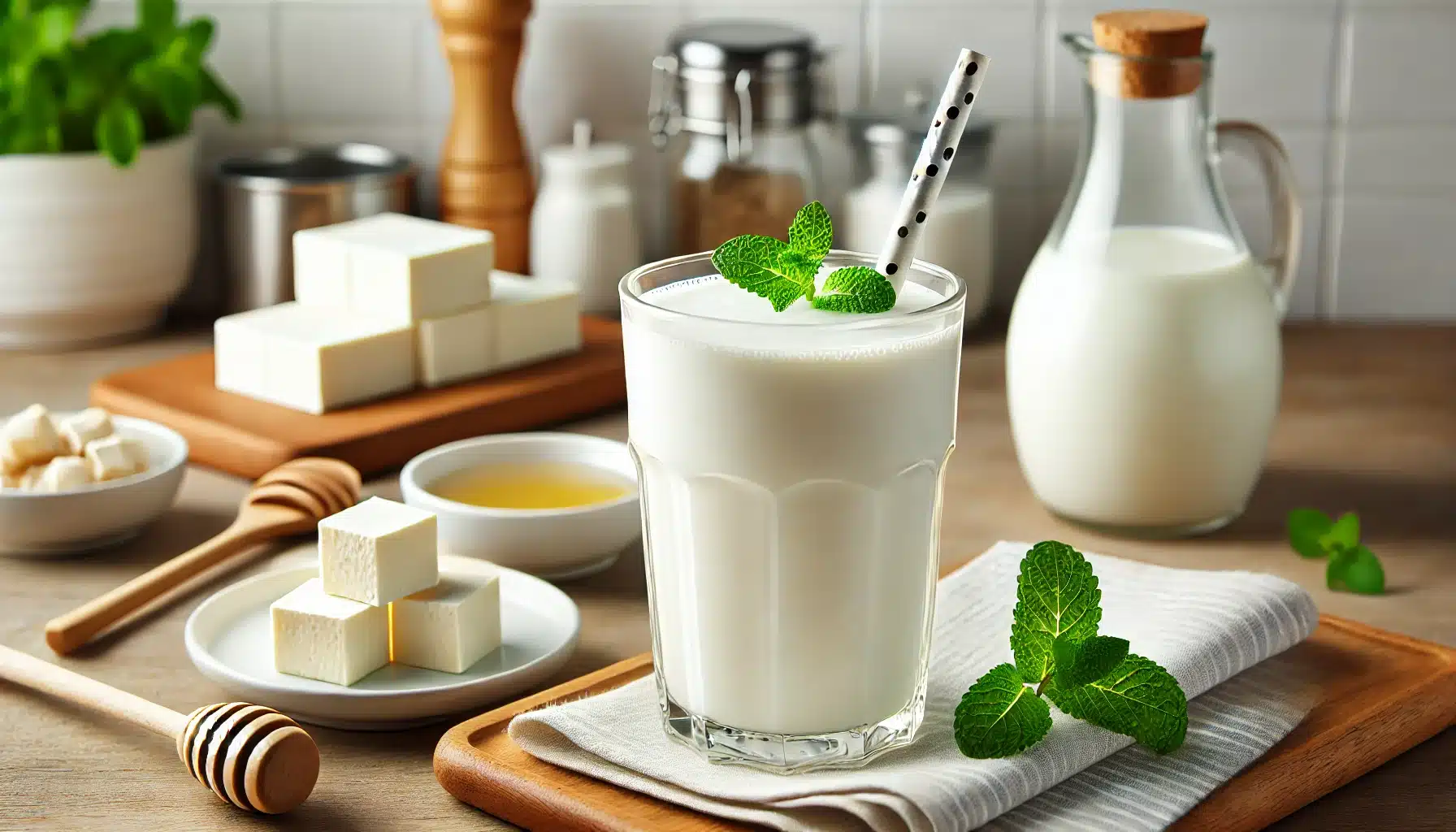 Batido de Leche y Tofu