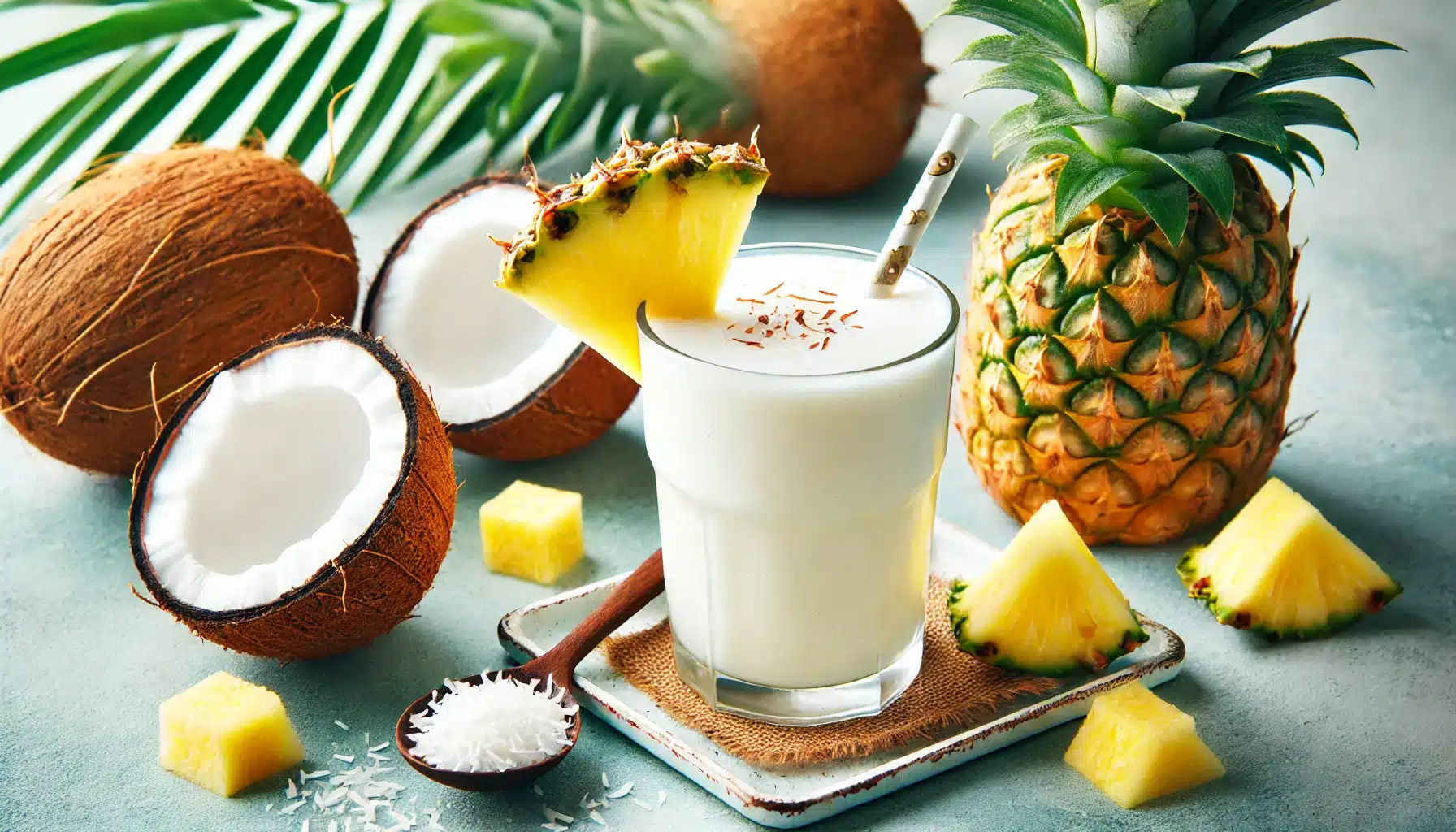 Batido de Piña y Coco